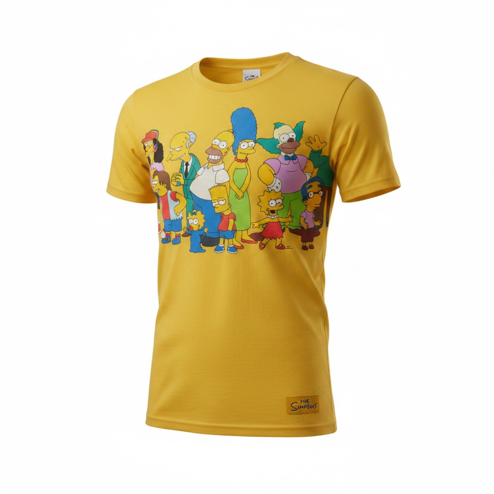 The Simpsons Cast Graphic T-Shirt by Freeze